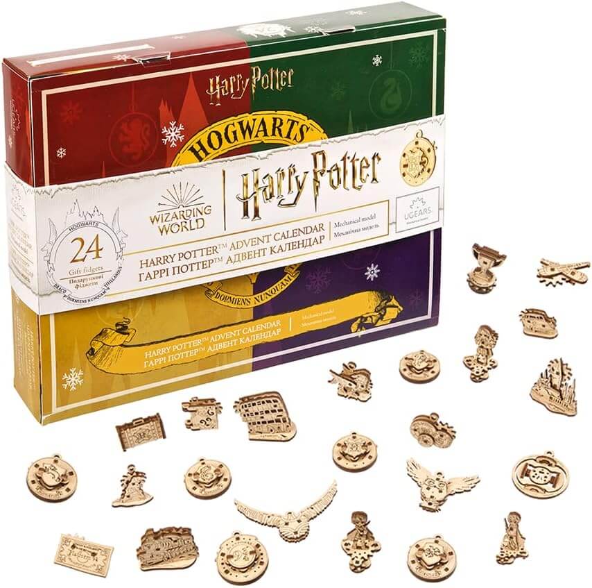 Calendrier de L'avent Harry Potter puzzle 3D en bois
